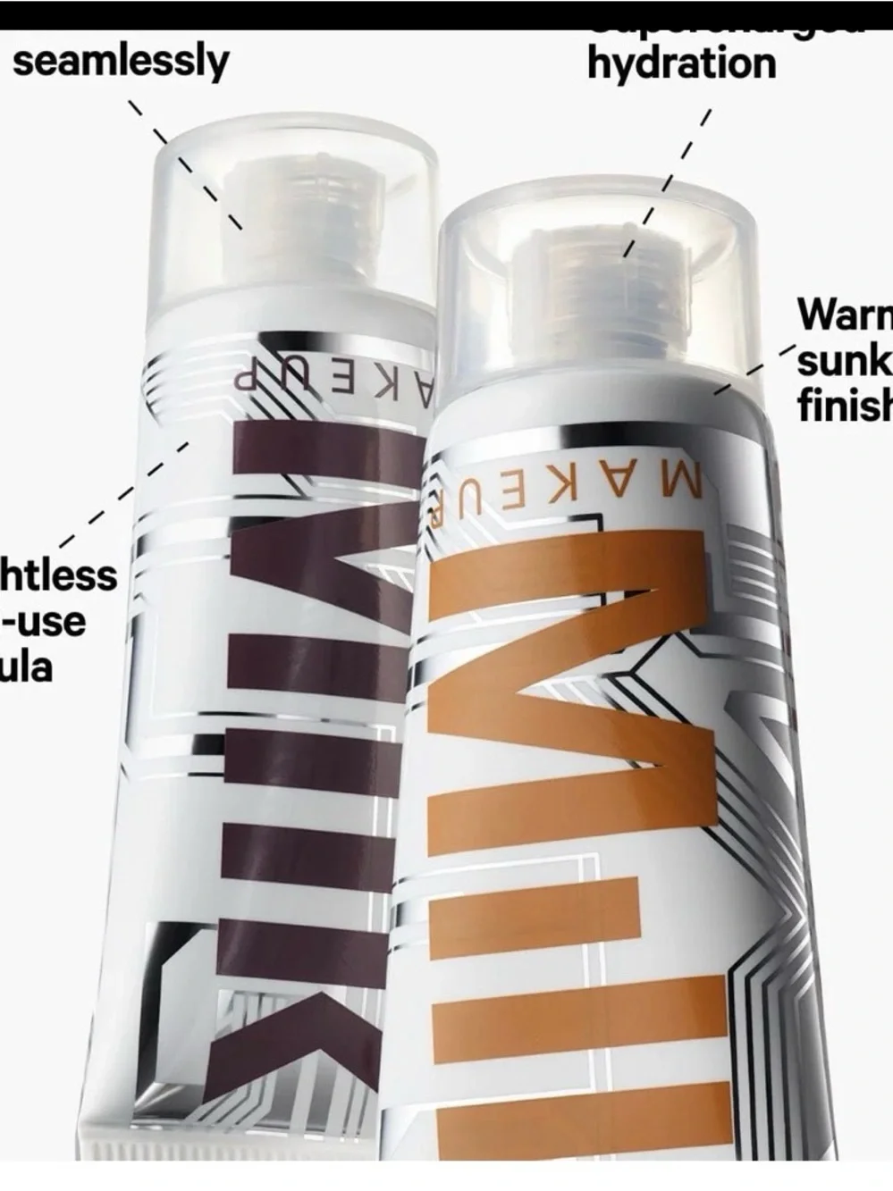 Milk Makeup Bionic Liquid Bronzer hydrating liquid bronzer “time travel” NWT